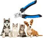 Pet Nail Clippers for Dogs and Cats with Safety Guard (Blue) - Image 7